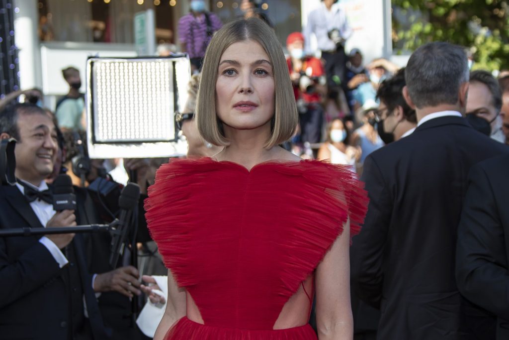 Rosamund Pike Shows Off Her Sideboobs at the 74th Cannes Film Festival (112 Photos)