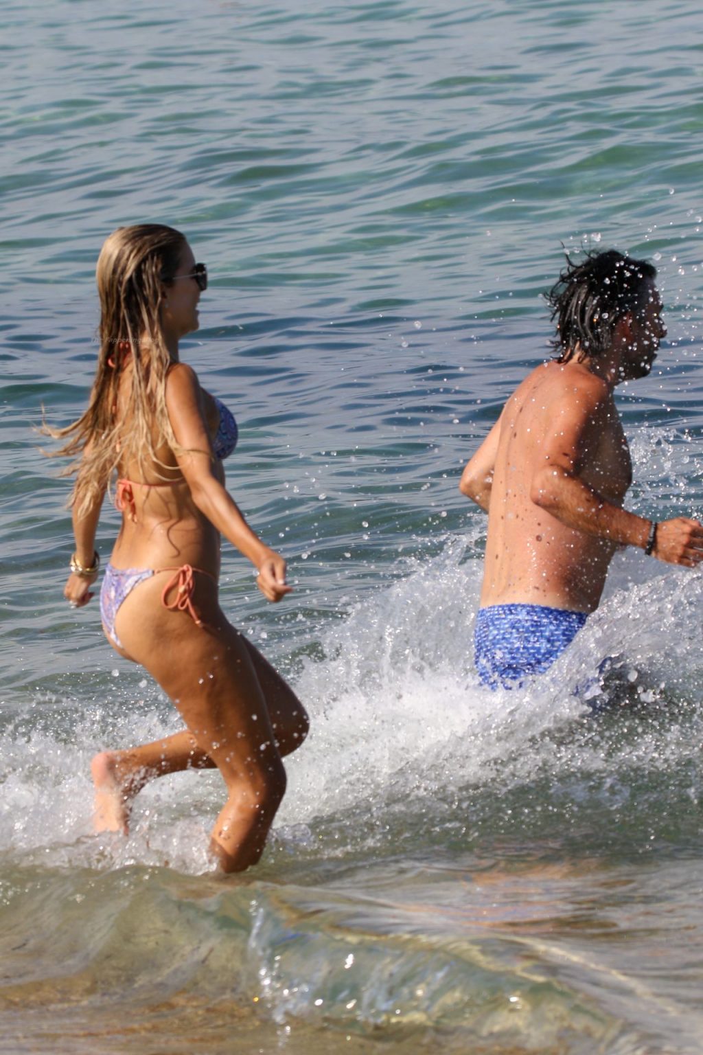 Sylvie Meis &amp; Niclas Castello Enjoy a Beach Day in Saint Tropez (108 New Photos)