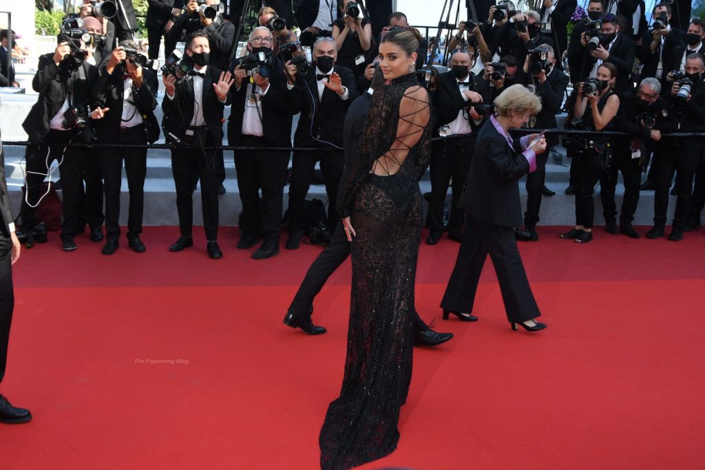 Taylor Hill Shows Off Her Figure in a Sheer Dress the 74th annual Cannes Film Festival (109 Photos)