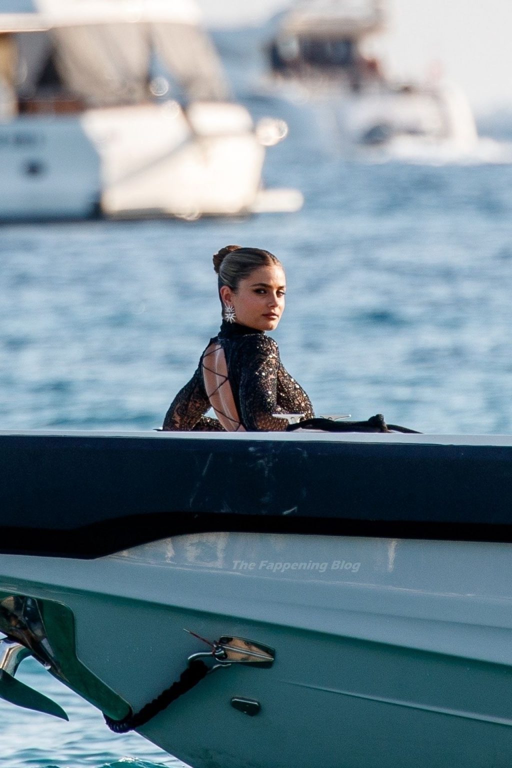 Taylor Hill Poses on a Photoshoot on a Boat in Cannes (73 Photos)