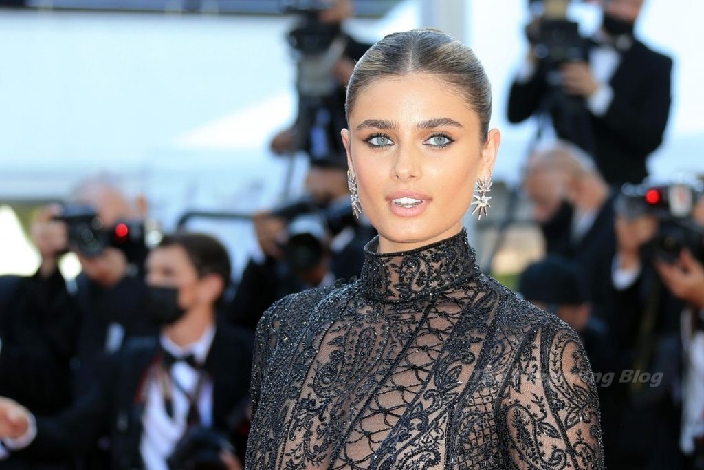 Taylor Hill Shows Off Her Figure in a Sheer Dress the 74th annual Cannes Film Festival (109 Photos)