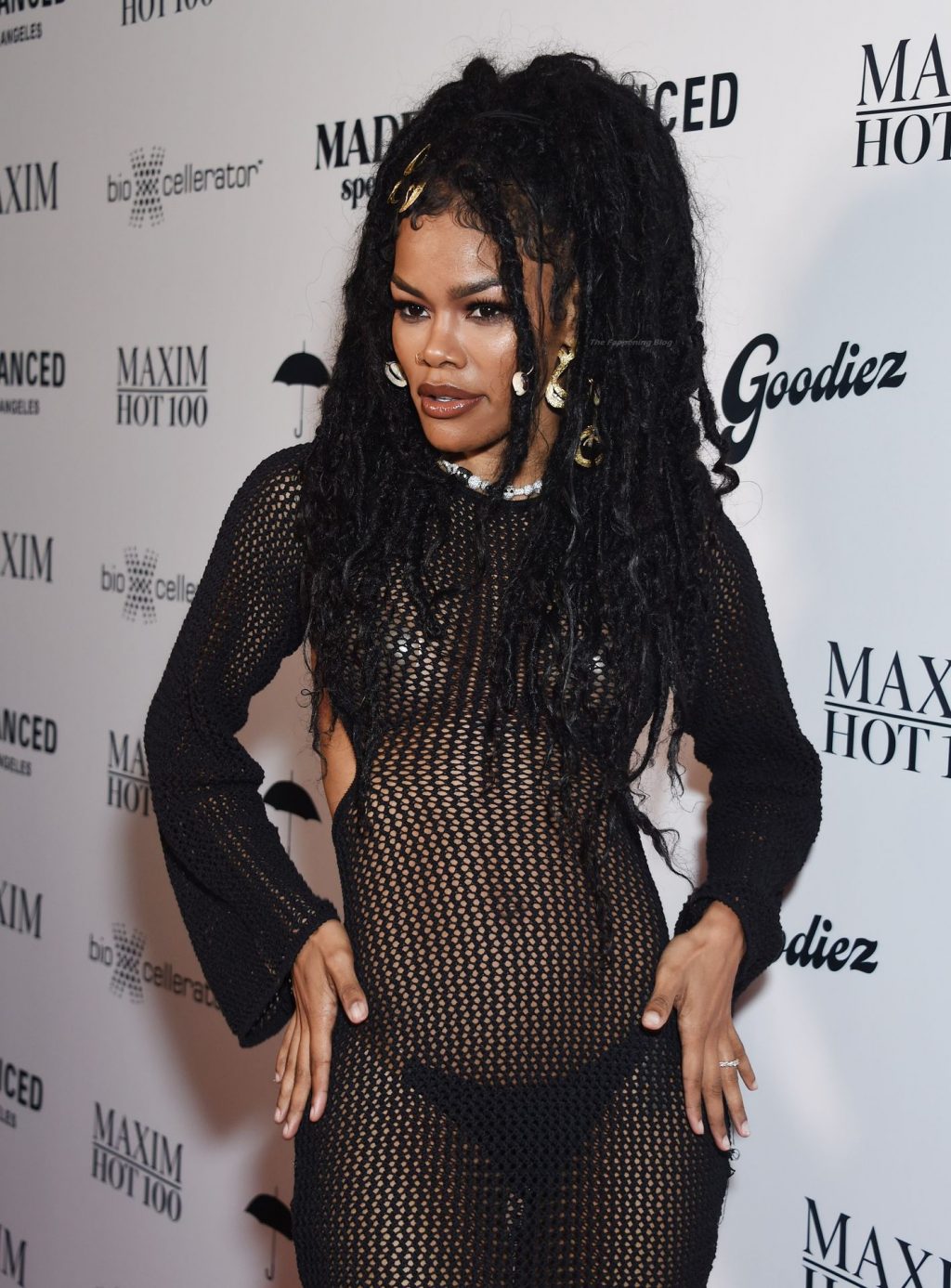 Teyana Taylor Shows Off Her Tits and Butt at the Maxim Hot 100 Event (50 Photos)