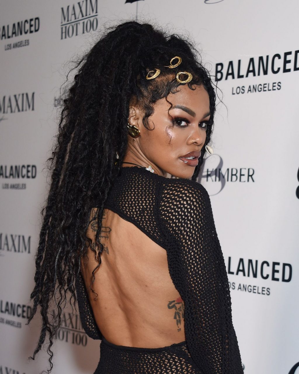 Teyana Taylor Shows Off Her Tits and Butt at the Maxim Hot 100 Event (50 Photos)