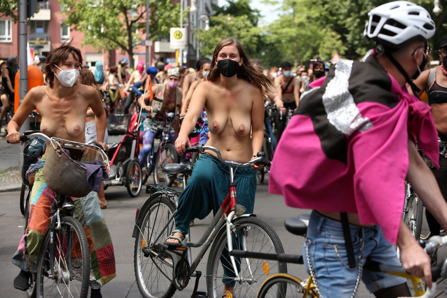 Women Hold Topless Protest For Equal Rights 64 Photos [updated] Thefappening