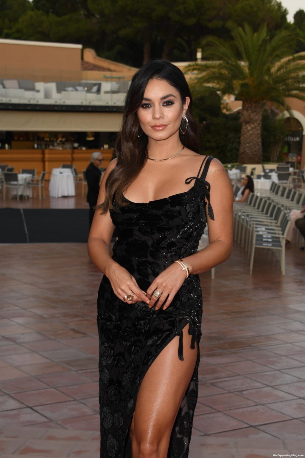 Vanessa Hudgens Looks Sexy in a Black Dress at the Filming Italy Festival (105 Photos) [Updated]