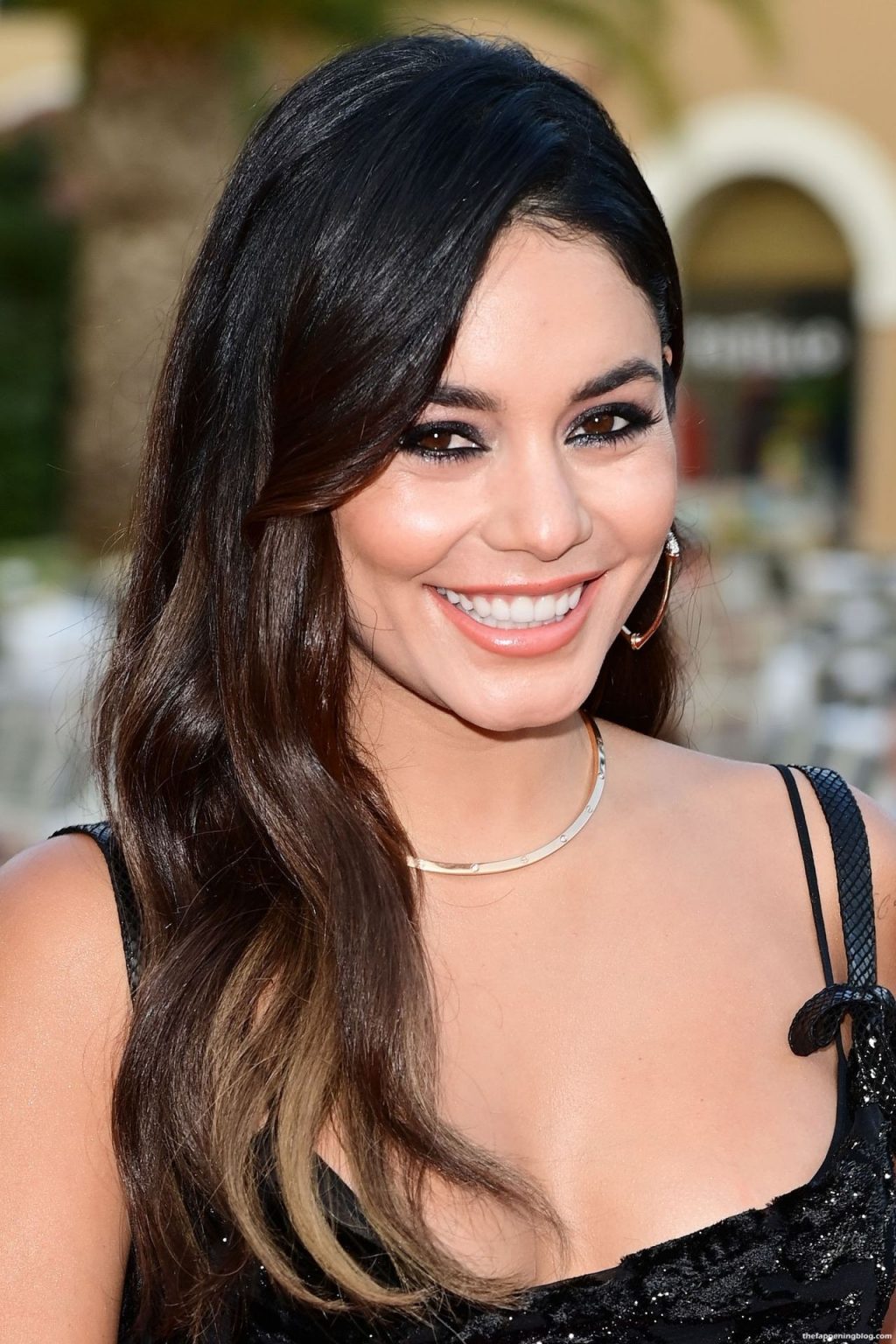Vanessa Hudgens Looks Sexy in a Black Dress at the Filming Italy Festival (105 Photos) [Updated]