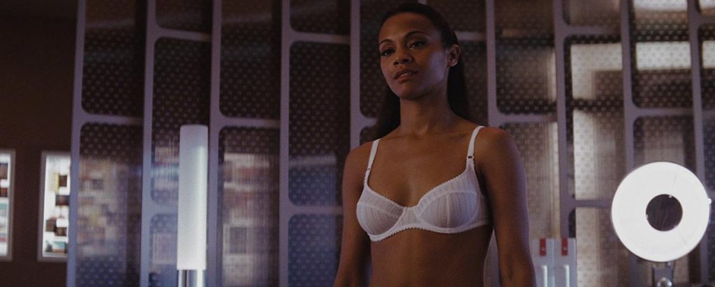 Leaked zoe saldana nude and lingerie sex movie scenes