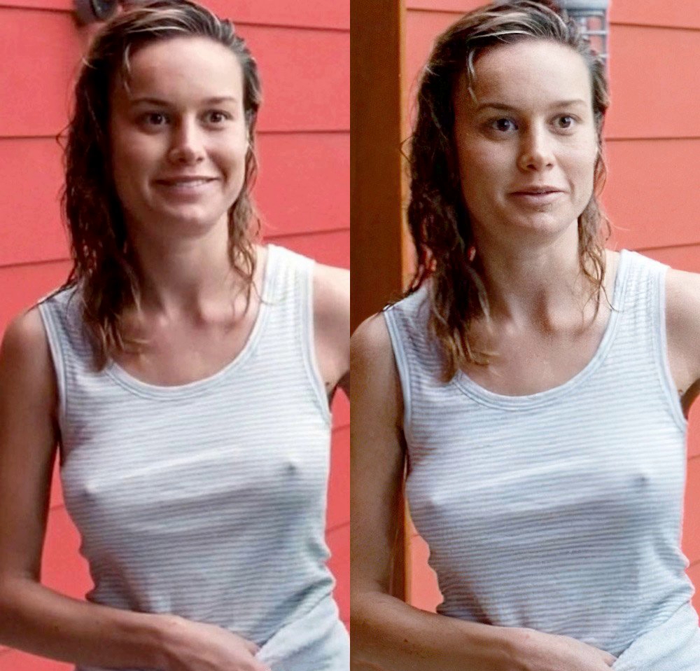 Leaked brie larson shows her butt during dance