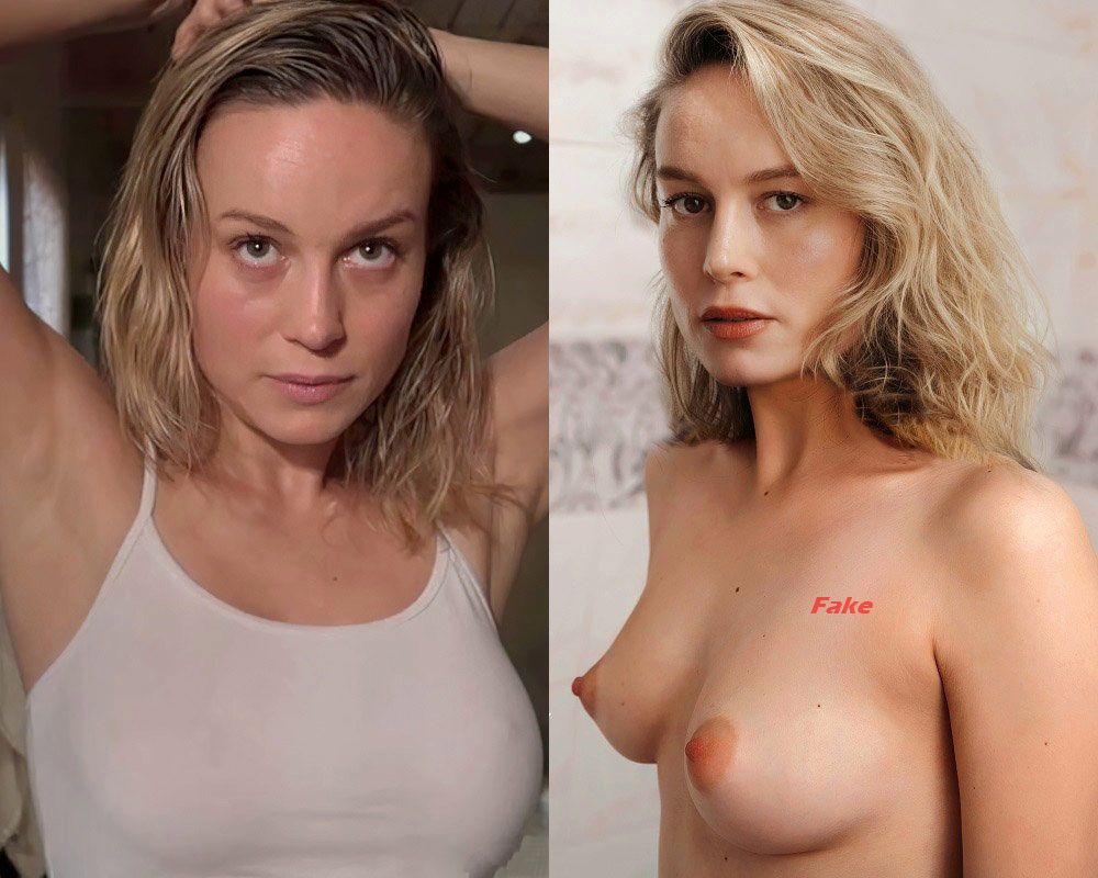 Nudes fake brie larson Brie Larson