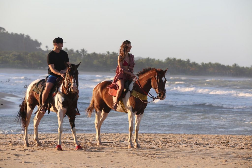 Alessandra Ambrosio and Her Boyfriend Go Horseback Riding on the Beach in Brazil (92 Photos)