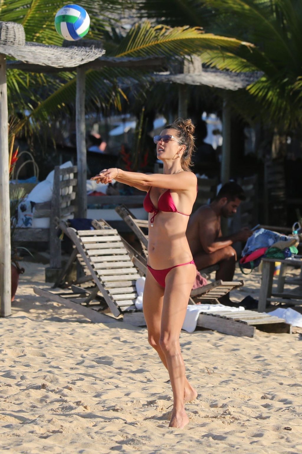 Alessandra Ambrosio Enjoys a Day with Her Beau on the Beaches of Brazil (111 Photos)