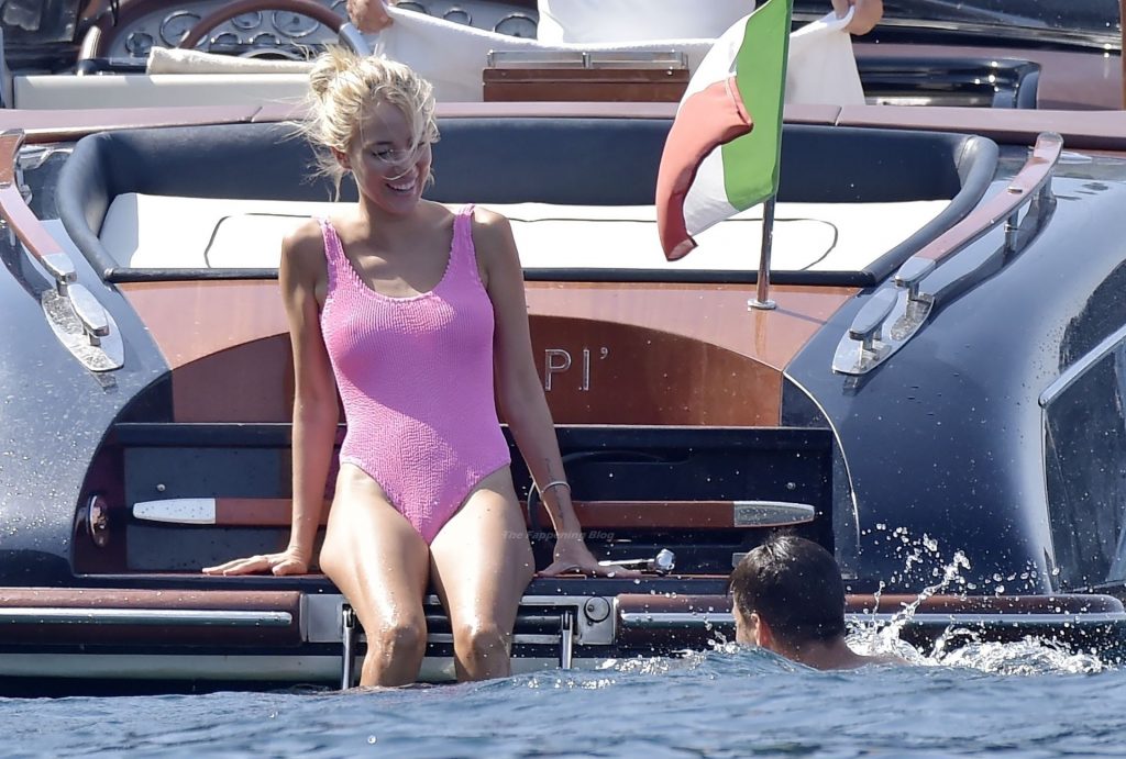 Alice Campello &amp; Alvaro Morata Enjoy Their Romantic Sunshine Break in Portofino (53 Photos)