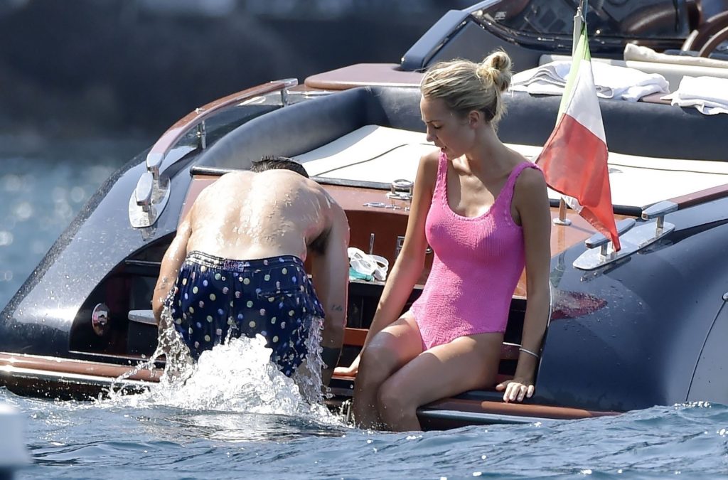 Alice Campello &amp; Alvaro Morata Enjoy Their Romantic Sunshine Break in Portofino (53 Photos)