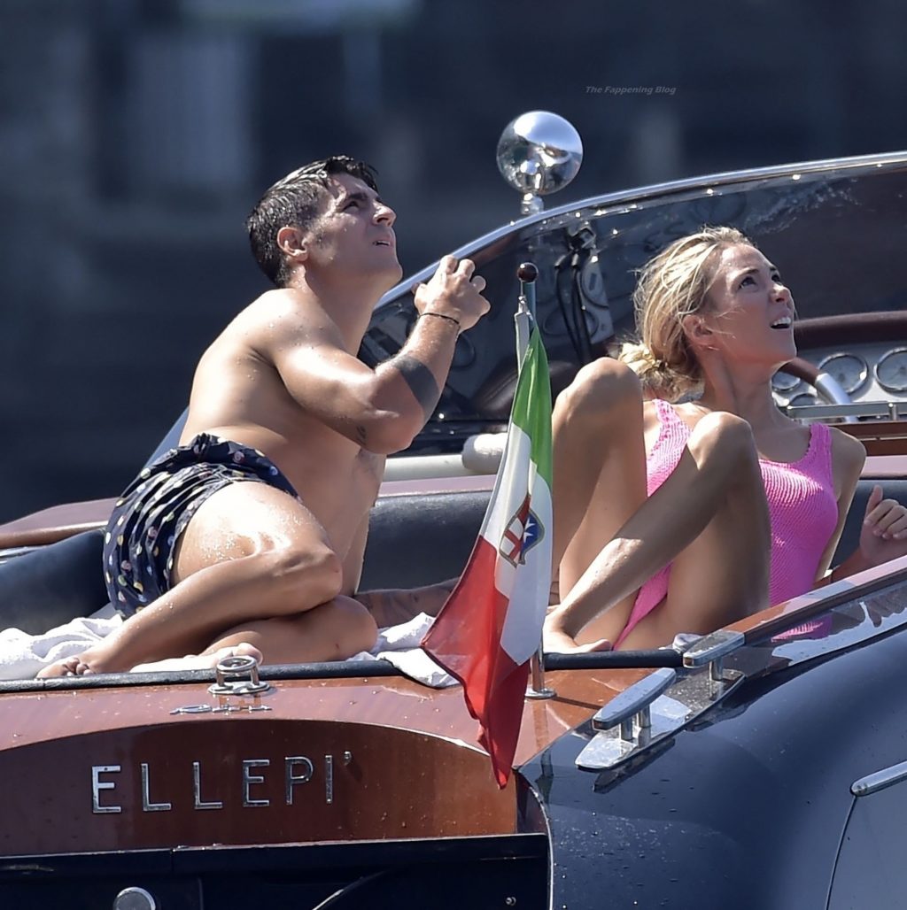 Alice Campello &amp; Alvaro Morata Enjoy Their Romantic Sunshine Break in Portofino (53 Photos)