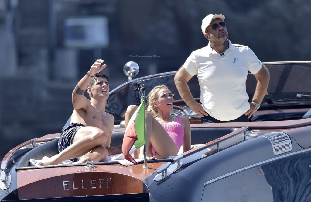 Alice Campello &amp; Alvaro Morata Enjoy Their Romantic Sunshine Break in Portofino (53 Photos)