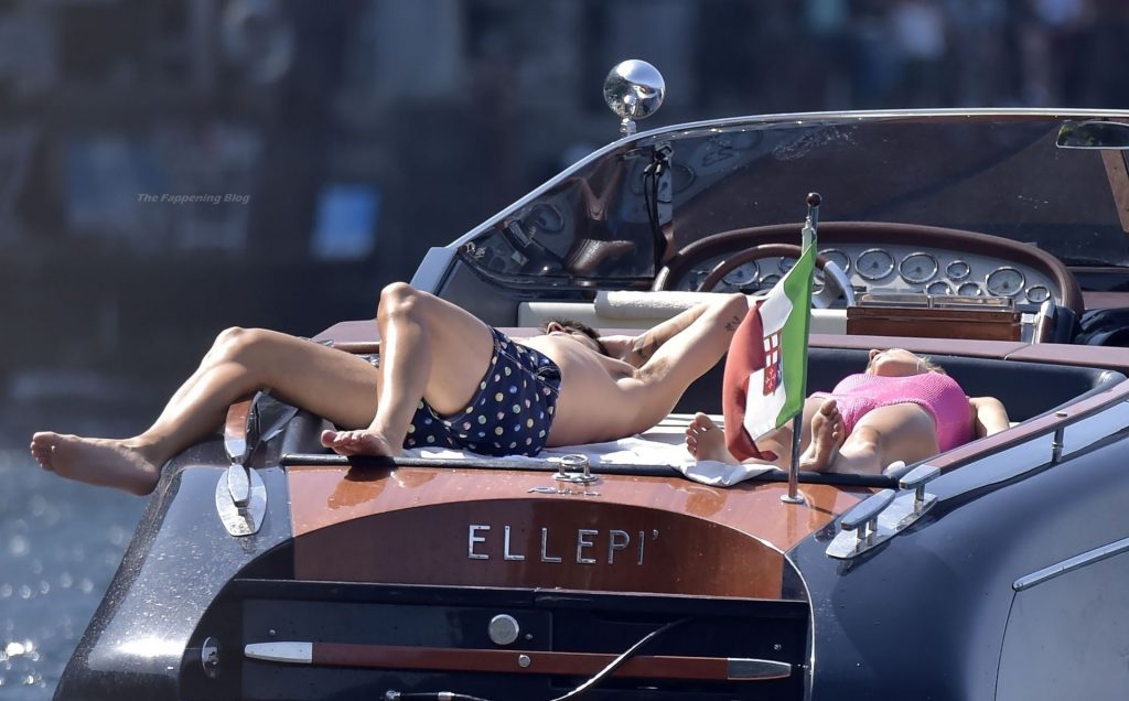 Alice Campello &amp; Alvaro Morata Enjoy Their Romantic Sunshine Break in Portofino (53 Photos)