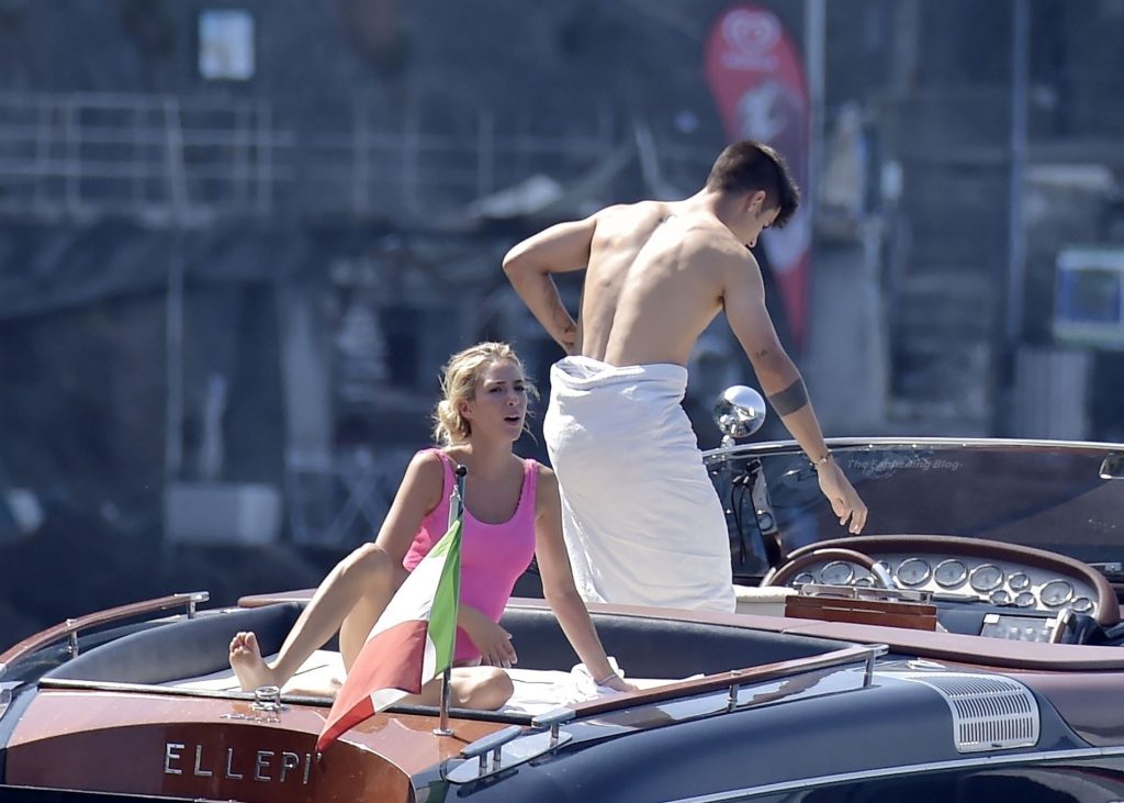 Alice Campello &amp; Alvaro Morata Enjoy Their Romantic Sunshine Break in Portofino (53 Photos)