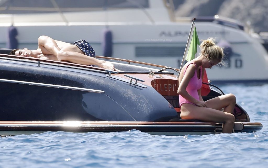 Alice Campello &amp; Alvaro Morata Enjoy Their Romantic Sunshine Break in Portofino (53 Photos)