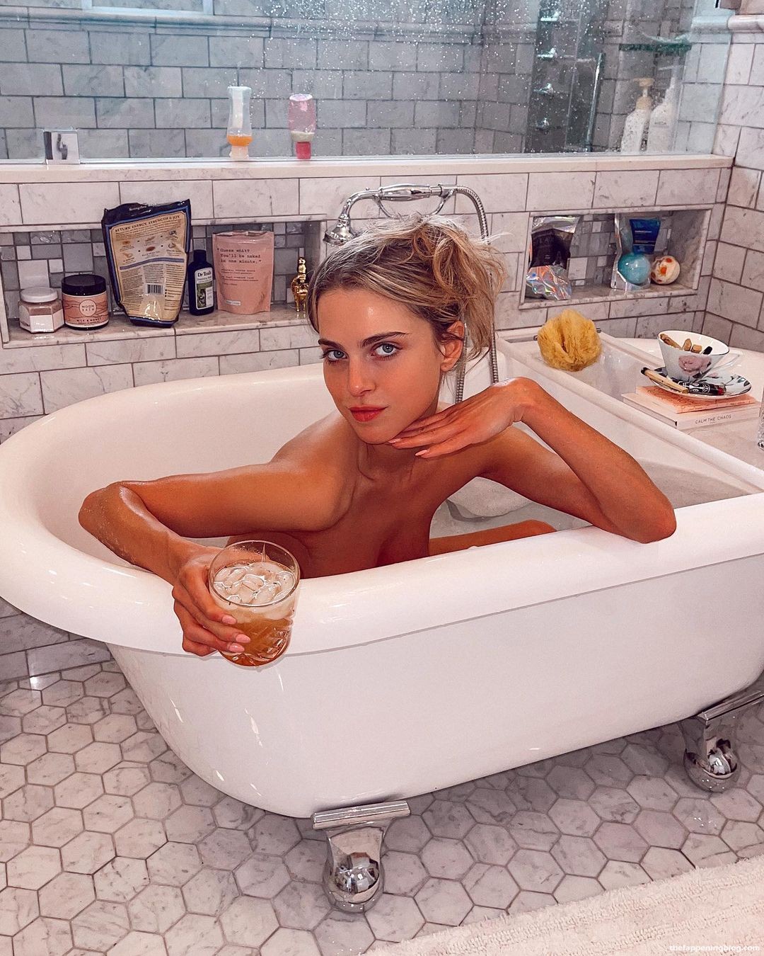 Here is a new collection of photos of actress Anne Winters being sexy on In...