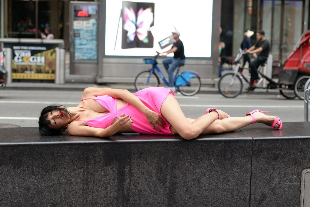 Bai Ling Poses in New York City (60 Photos)