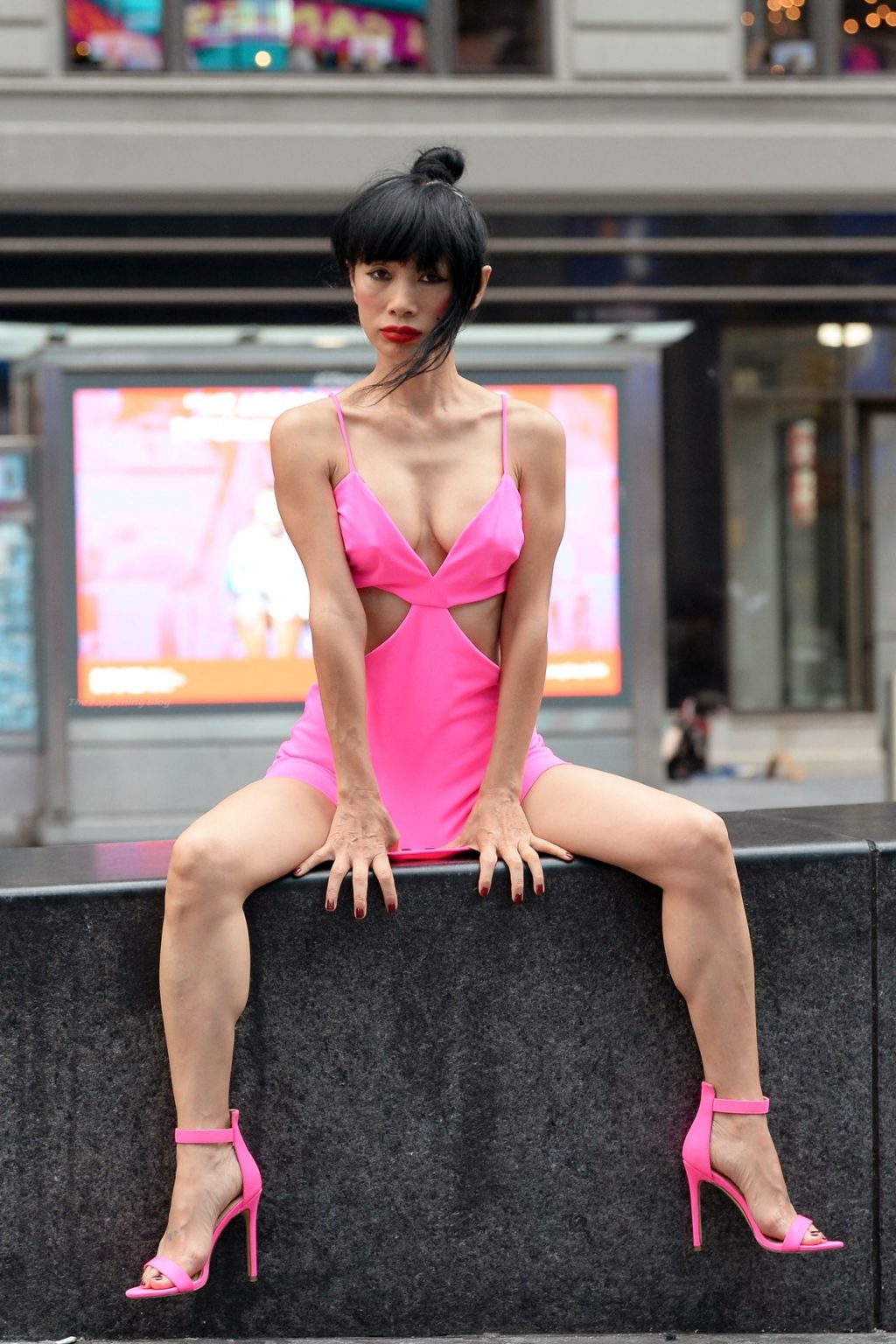 Bai Ling Poses in New York City (60 Photos)