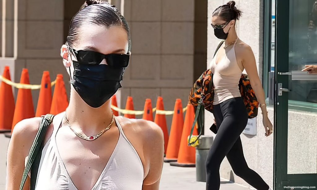 Braless Bella Hadid is Spotted Going to the Gym in NYC (32 Photos)
