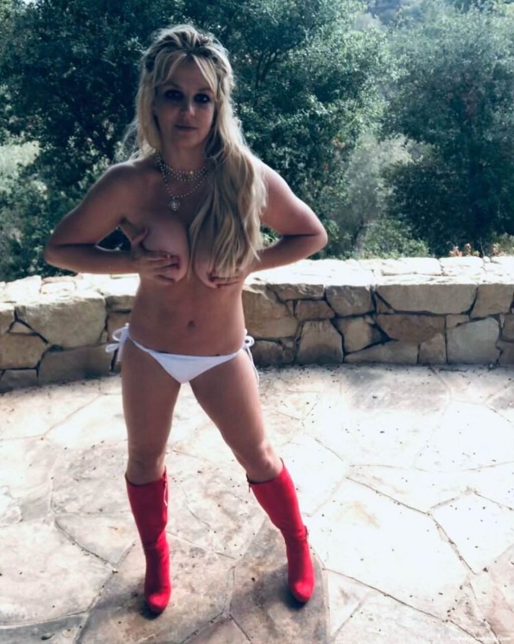 Britney Spears Topless (3 Photos)