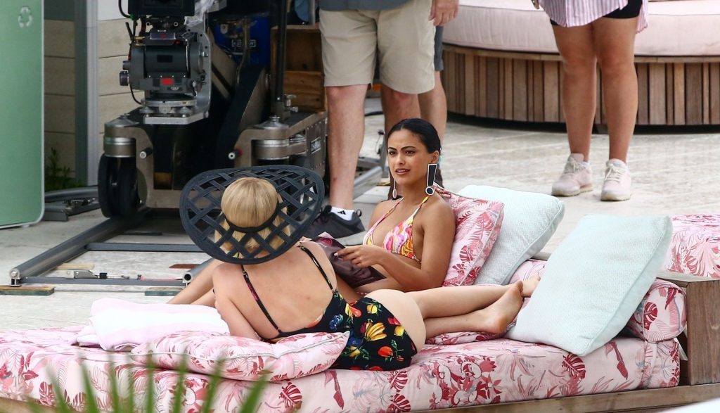 Camila Mendes is Pictured on the Netflix Movie Set of ‘Strangers’ in Miami Beach (73 Photos)