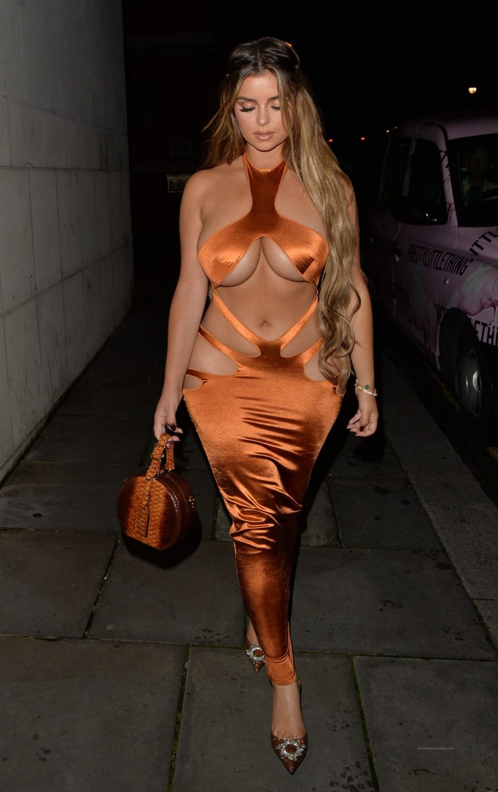 Demi Rose is Seen Arriving at Zuma London for the Launch Party of Her Latest Fashion Range (48 Photos) [Updated]