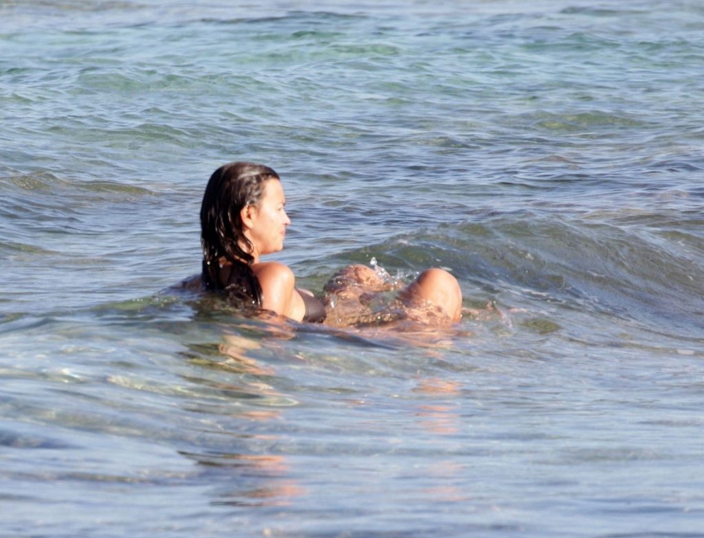 Irina Shayk Shows Off Her Amazing Body on the Beach in Ibiza (48 Photos)