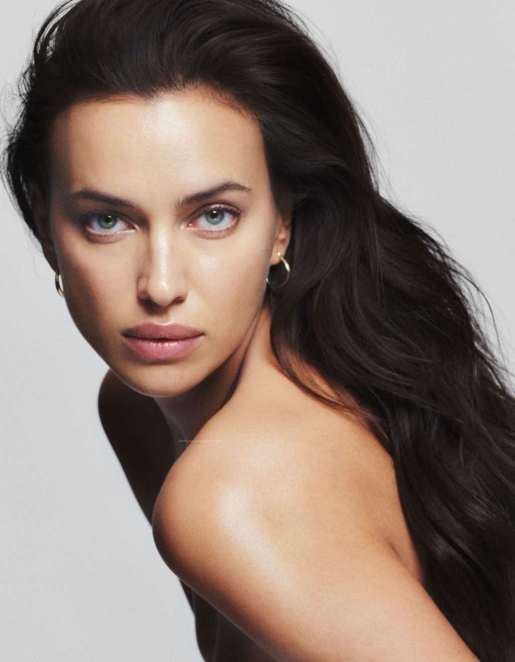 Irina Shayk Goes Topless for Alo Beauty and Wellness Skincare Campaign (10 Photos)