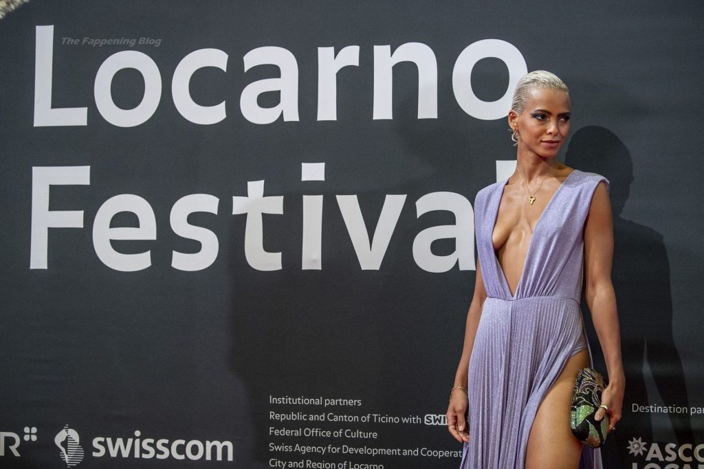 Kota Eberhardt Shows Her Tits During the 74th Locarno International Film Festival (47 Photos)