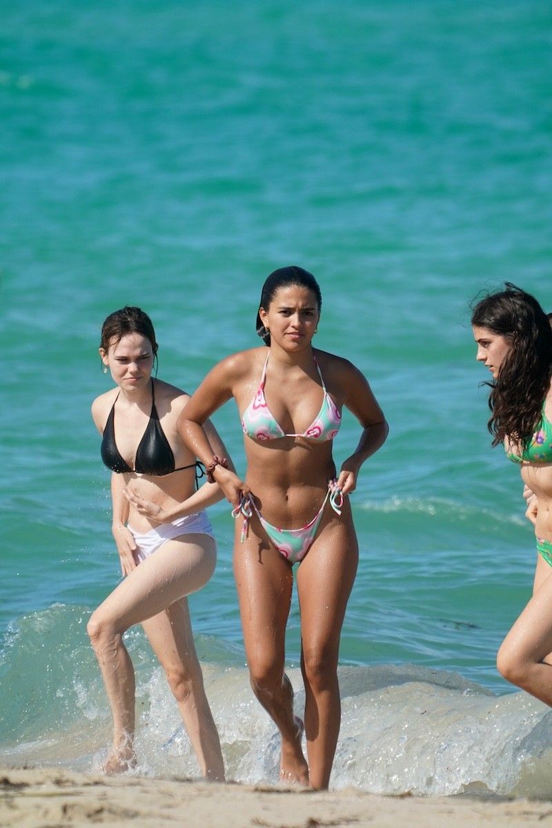 Maia Reficco is Seen at the Beach with Friends (12 Photos)