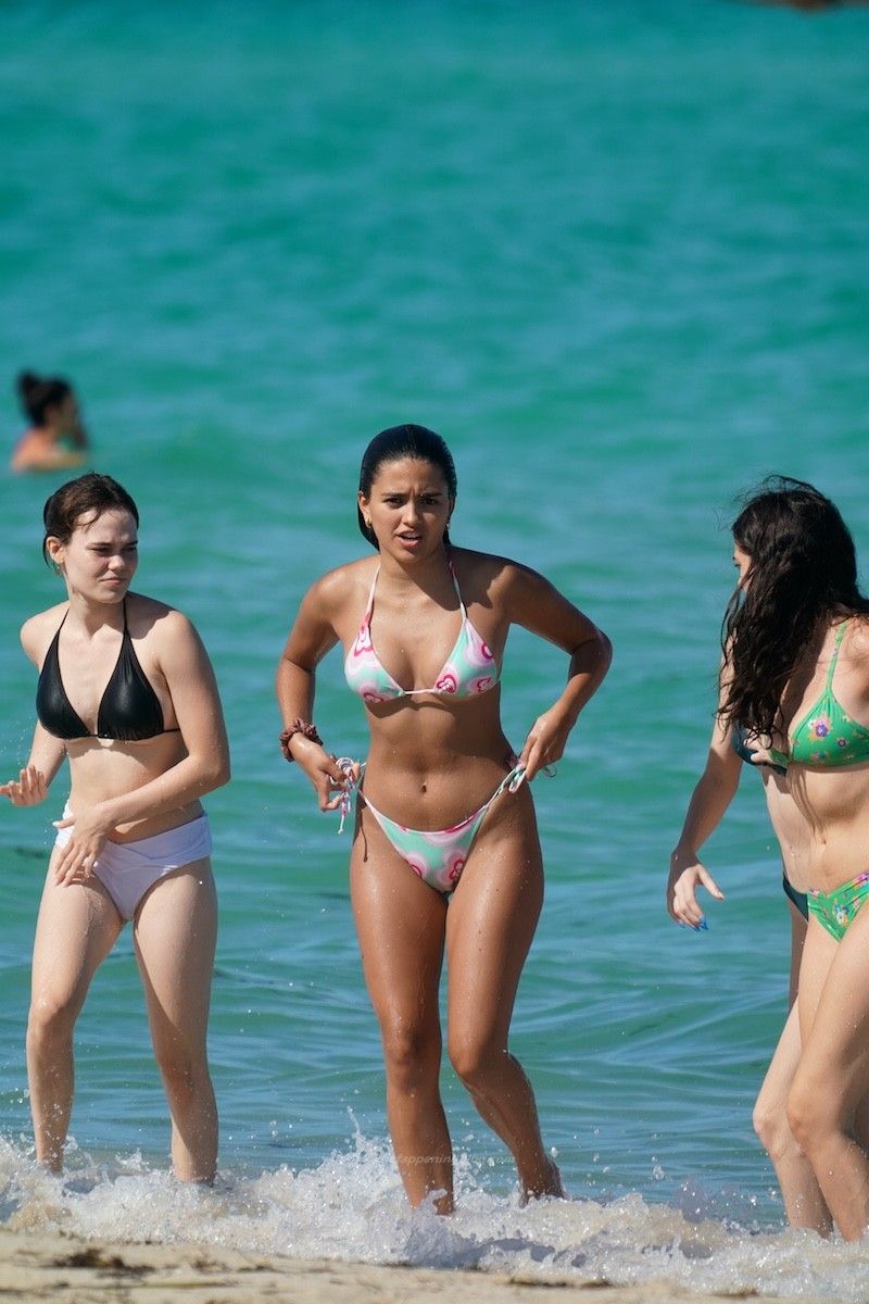 Maia Reficco is Seen at the Beach with Friends (12 Photos)