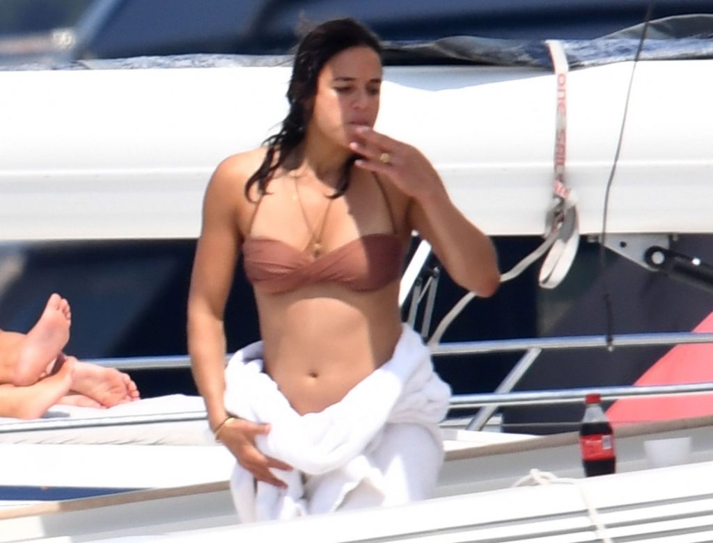 Michelle Rodriguez Soaks Up the Hot Italian Sunshine Out on Holiday in Porto Cervo (117 Photos)