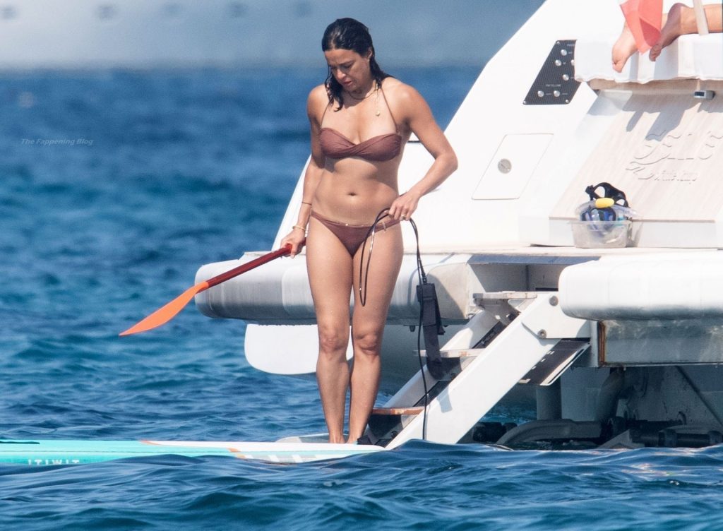 Michelle Rodriguez Soaks Up the Hot Italian Sunshine Out on Holiday in Porto Cervo (117 Photos)