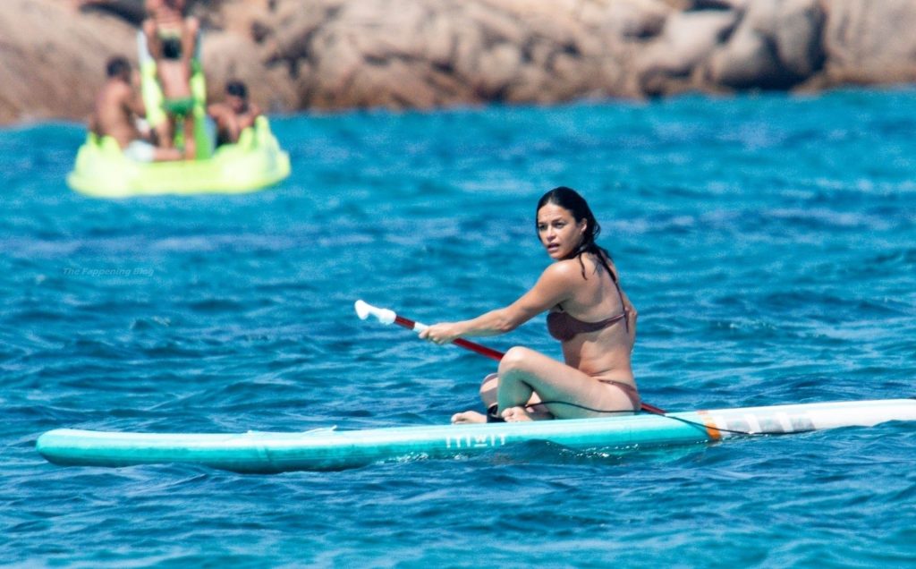 Michelle Rodriguez Soaks Up the Hot Italian Sunshine Out on Holiday in Porto Cervo (117 Photos)