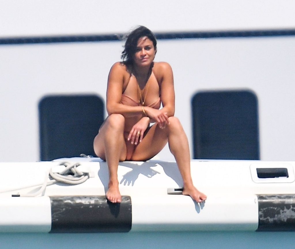 Michelle Rodriguez Soaks Up the Hot Italian Sunshine Out on Holiday in Porto Cervo (117 Photos)