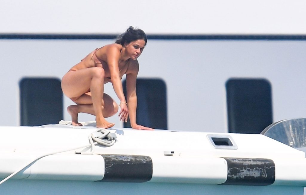 Michelle Rodriguez Soaks Up the Hot Italian Sunshine Out on Holiday in Porto Cervo (117 Photos)