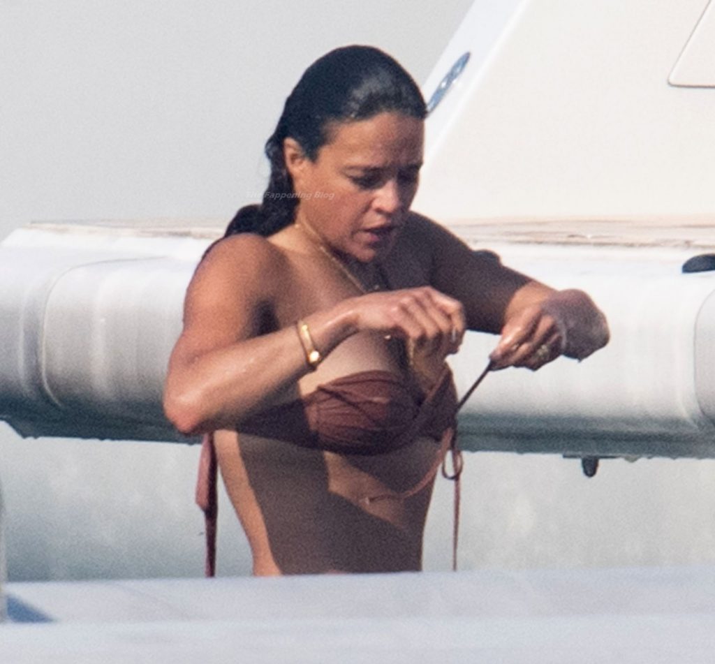 Michelle Rodriguez Soaks Up the Hot Italian Sunshine Out on Holiday in Porto Cervo (117 Photos)