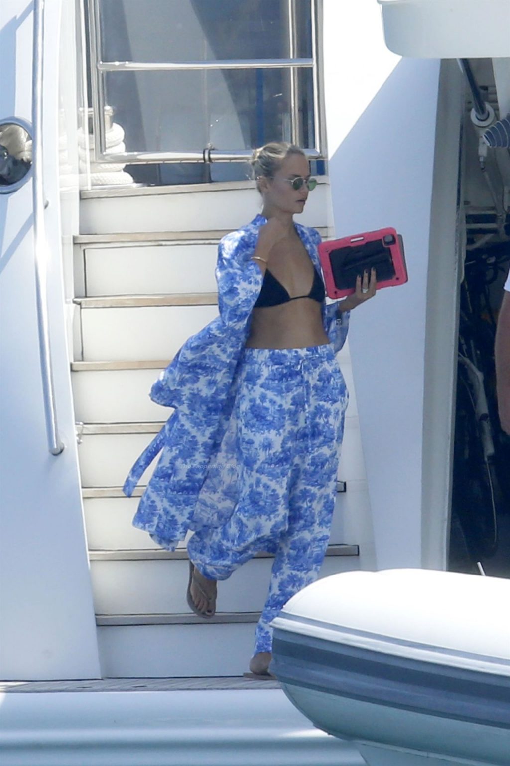 Natasha Poly and Her Family Soak Up the Sun on a Yacht While Vacationing in Sardinia (18 Photos)