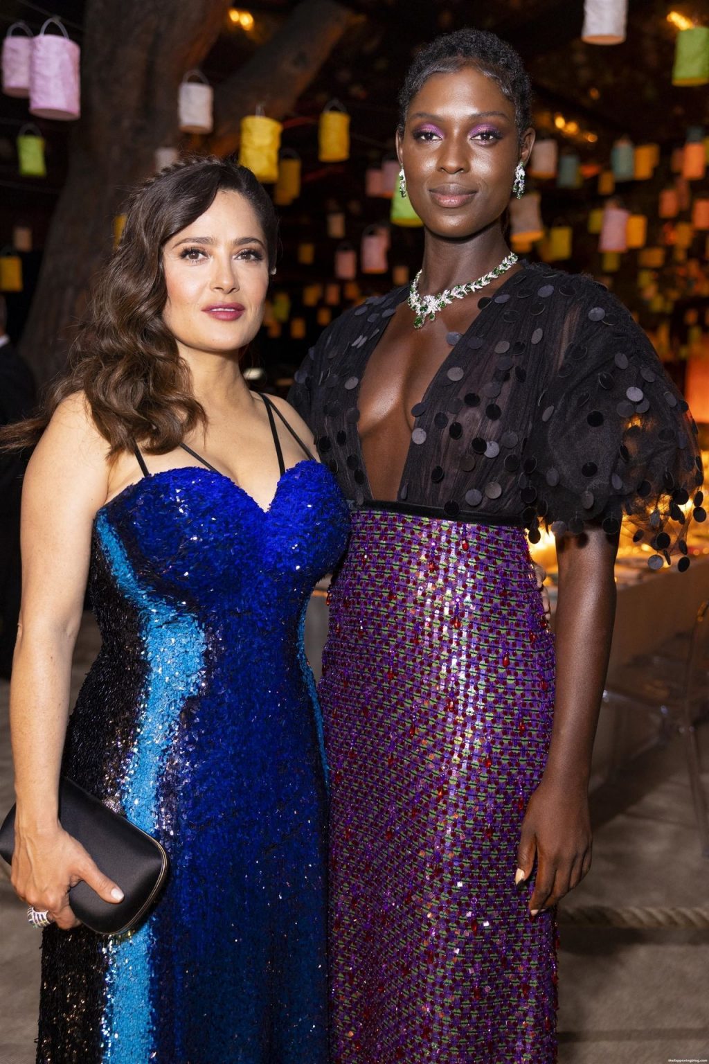 Salma Hayek Flaunts Her Cleavage at the Kering Women In Motion Awards Dinner (49 Photos)