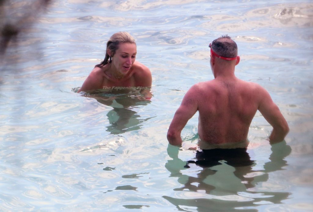 Zara Charles Shows Off Her Nude Boobs as She Enjoys Her Vacation with Ryan Giggs in Spain (26 Photos)