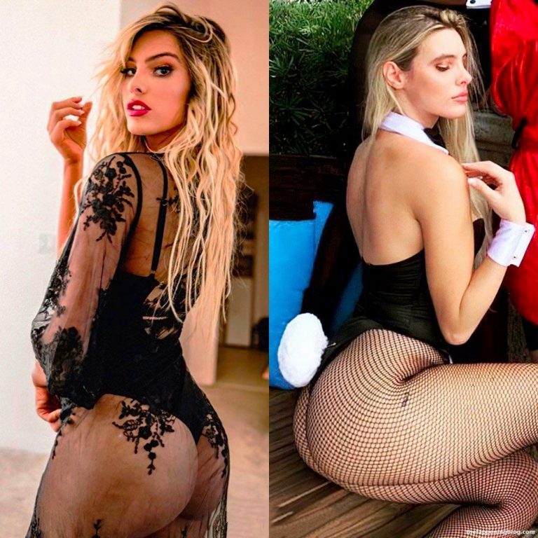 Ons het Eleonora Lele Pons se sexy en effens naak Snapchat-uitgelekte foto&...