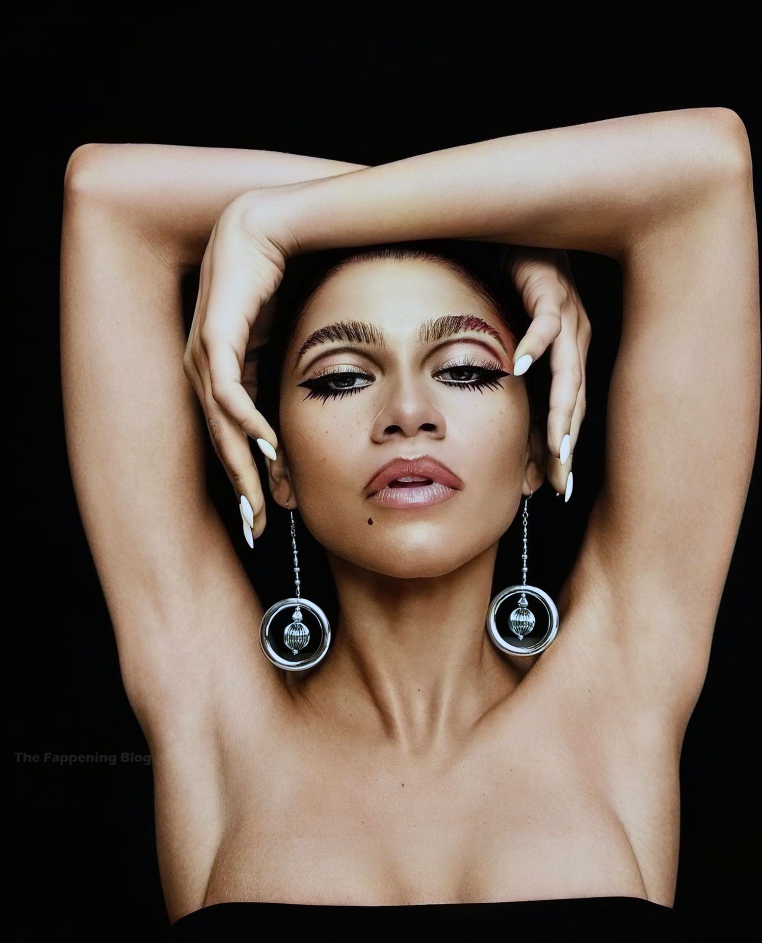 Zendaya Almost Naked for Essence’s Campaign.