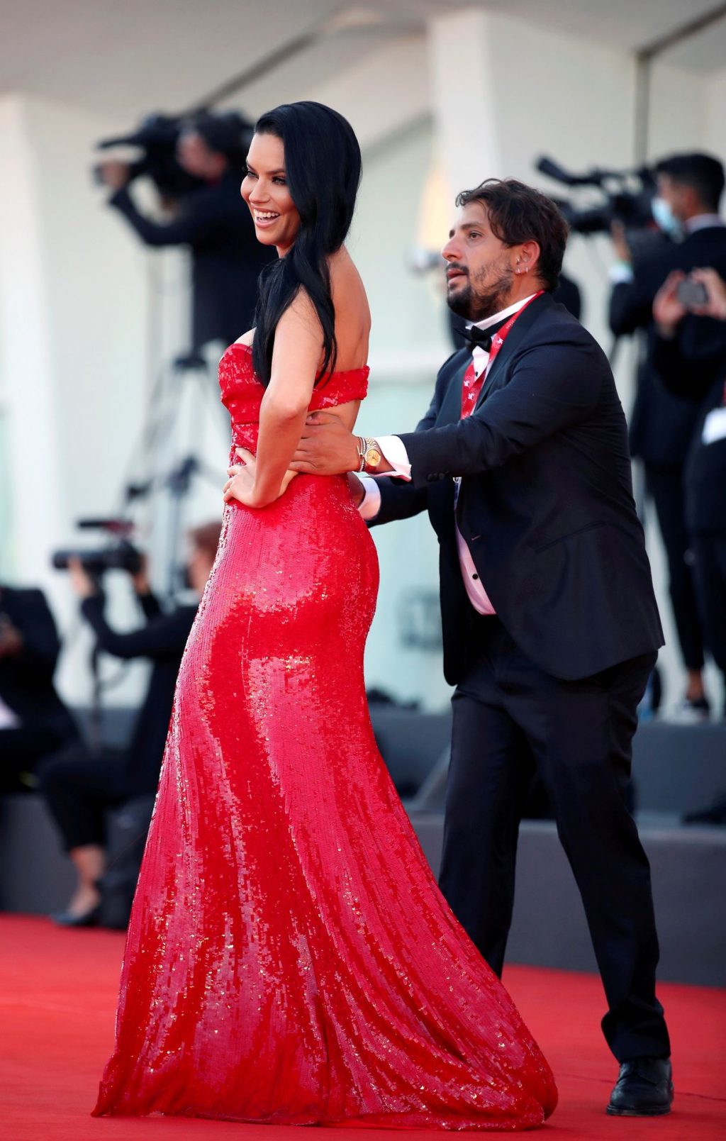 Adriana Lima Stuns on the Red Carpet During the 78th Venice International Film Festival (150 Photos)