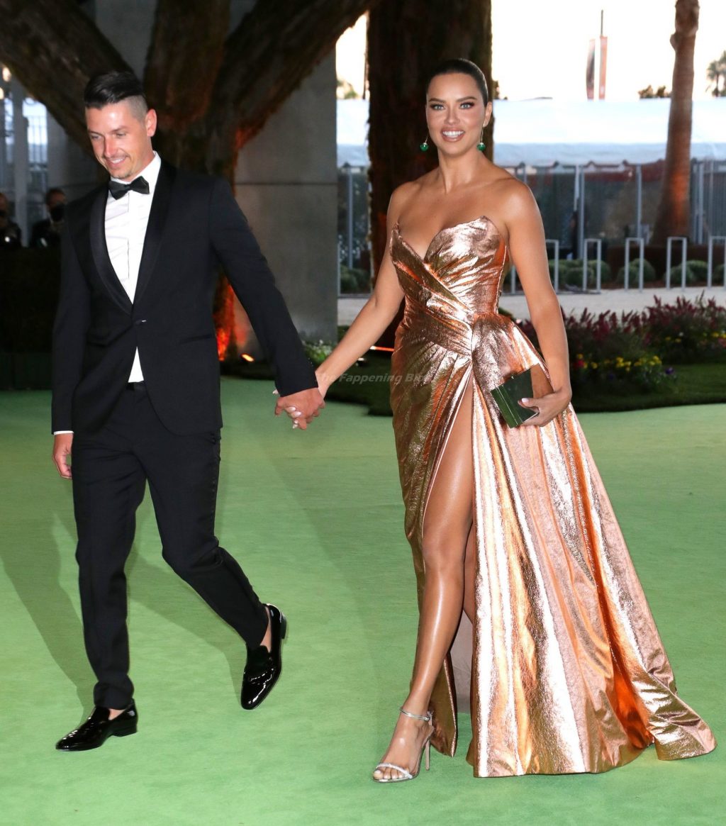 Adriana Lima Looks Beautiful at The Academy Museum of Motion Pictures Opening Gala in LA (15 Photos)