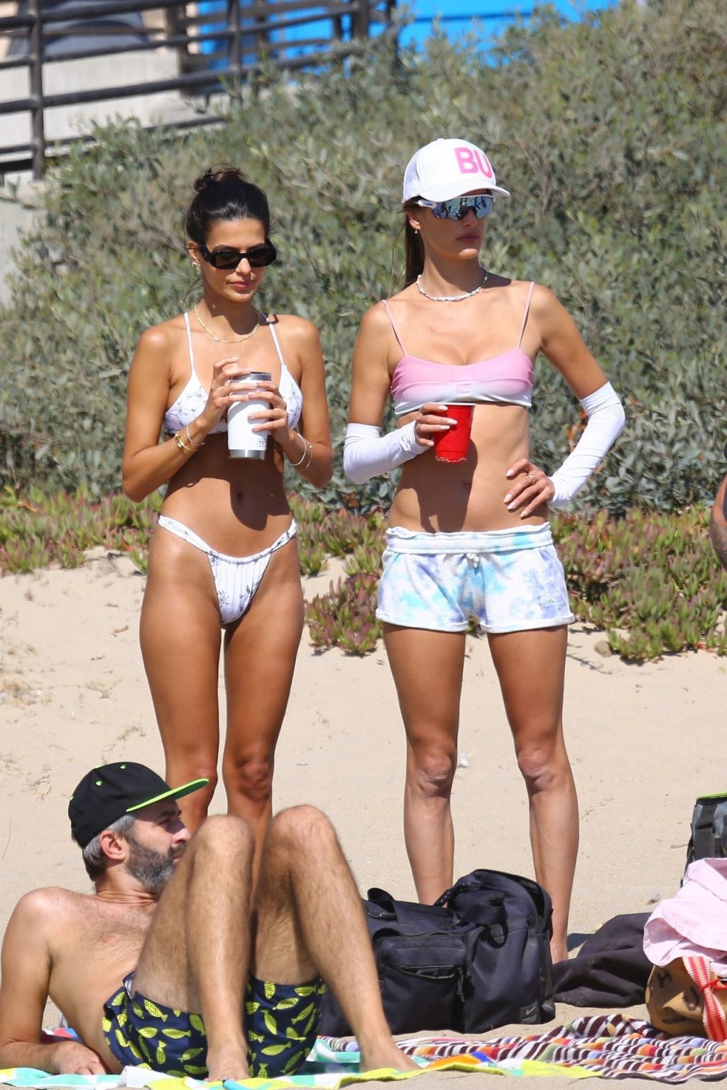 Alessandra Ambrosio Packs on the Beachside PDA with Richard Lee During Her Volleyball Game at the Beach (120 Photos)
