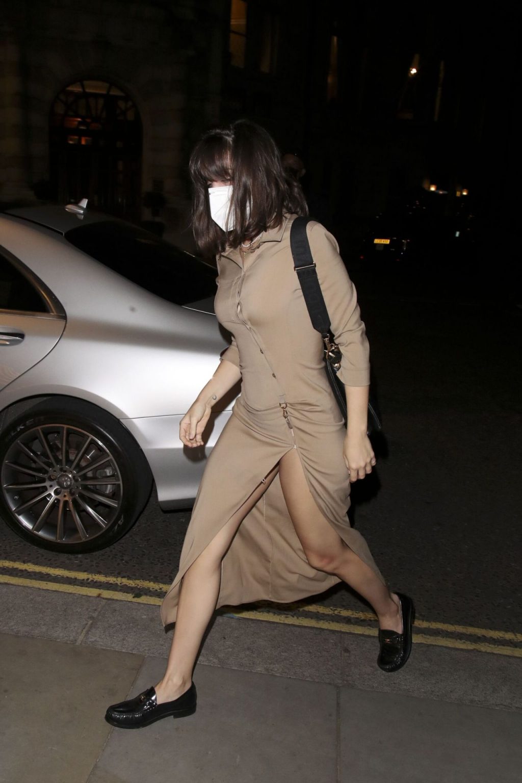 Ana de Armas Flashes Her Panties as She Goes For Dinner in London (29 Photos)