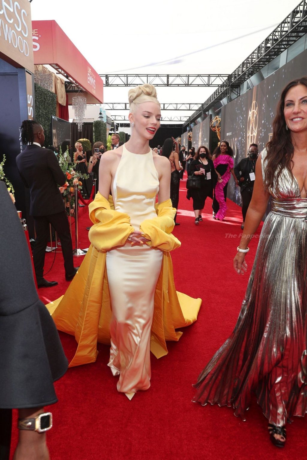 Anya Taylor-Joy Looks Beautiful at the 73rd Primetime Emmy Awards in Los Angeles (61 Photos)